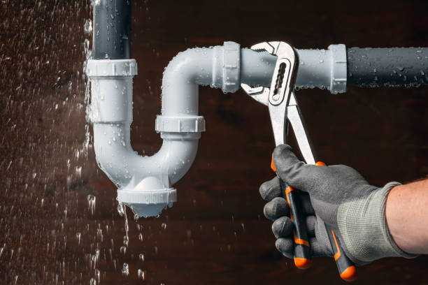 Professional Plumbing technician working in Burdine, KY